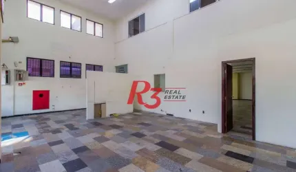 Loja para alugar, 380 m² por R$ 20.000,00/mês - Aparecida - Santos/SP