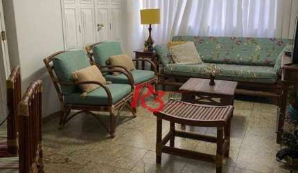Apartamento com 2 dormitórios à venda, 100 m² por R$ 690.000,00 - Boqueirão - Santos/SP