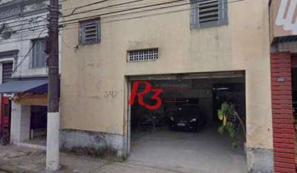 Galpão para alugar, 264 m² por R$ 5.802,89/mês - Paquetá - Santos/SP