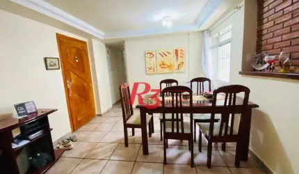 Apartamento à venda, 56 m² por R$ 460.000,00 - Pompéia - Santos/SP