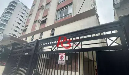 Apartamento com 2 dormitórios à venda, 120 m² por R$ 670.000,00 - Gonzaga - Santos/SP