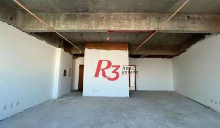 Sala para alugar, 48 m² por R$ 3.200,00/mês - Vila Matias - Santos/SP