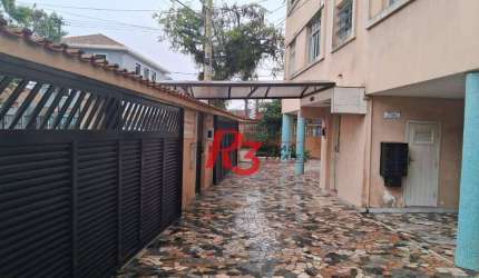 Apartamento com 2 dormitórios à venda, 52 m² por R$ 430.000,00 - Aparecida - Santos/SP
