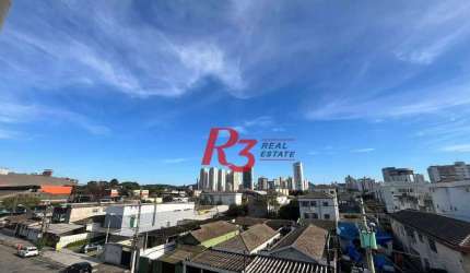 Apartamento com 2 dormitórios à venda, 41 m² por R$ 370.000,00 - Estuário - Santos/SP