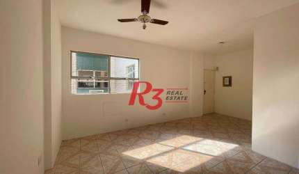 Sala, 73 m² - venda por R$ 350.000,00 ou aluguel por R$ 3.000,00/mês - Vila Belmiro - Santos/SP