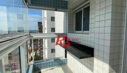Apartamento com 1 Quarto à venda, 56 m² por R$ 575.000 - Boqueirão - Santos/SP