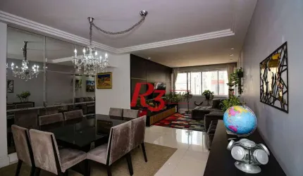Apartamento à venda, 160 m² por R$ 850.000,00 - Boqueirão - Santos/SP