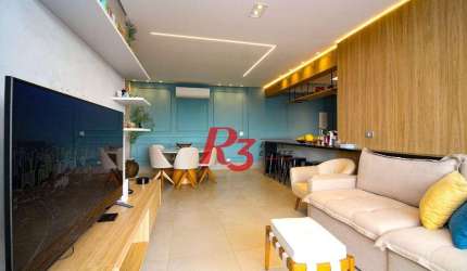 Apartamento com 3 Quartos à venda, 111 m² por R$ 1.120.000 - Marapé - Santos/SP