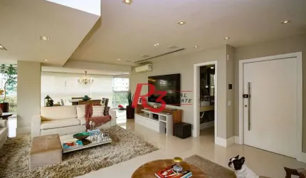 Apartamento, 228 m² - venda por R$ 3.800.000,00 ou aluguel por R$ 26.000,00/mês - Gonzaga - Santos/SP