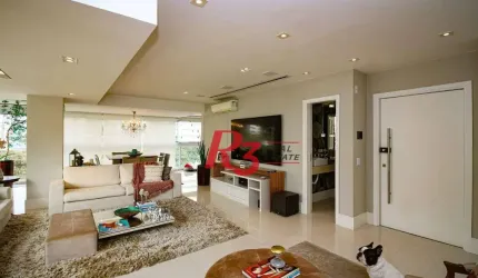 Apartamento, 228 m² - venda por R$ 3.800.000,00 ou aluguel por R$ 26.000,00/mês - Gonzaga - Santos/SP