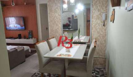 Apartamento à venda, 70 m² por R$ 220.000,00 - Saboó - Santos/SP