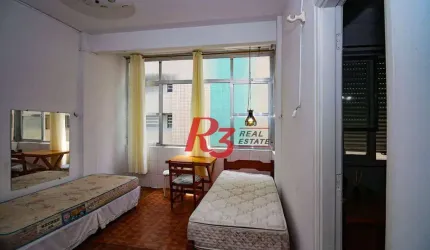 Apartamento com 1 dormitório à venda, 42 m² por R$ 290.000,00 - Pompéia - Santos/SP