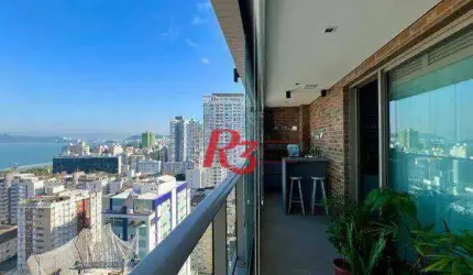 Apartamento à venda, 88 m² por R$ 1.700.000,00 - Aparecida - Santos/SP