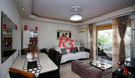 Apartamento à venda, 73 m² por R$ 480.000,00 - Itararé - São Vicente/SP