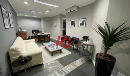 Sala à venda, 117 m² por R$ 330.000 - Centro - Santos/SP