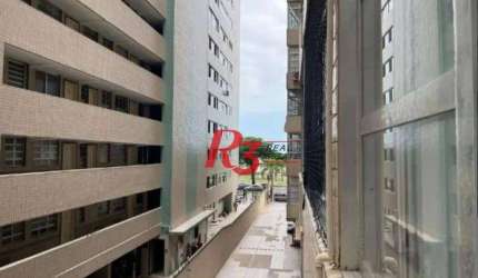 Kitnet à venda, 24 m² por R$ 260.000,00 - Pompéia - Santos/SP