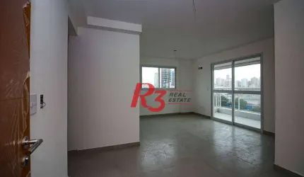 Apartamento, 77 m² - venda por R$ 682.000,00 ou aluguel por R$ 5.700,02/mês - Aparecida - Santos/SP
