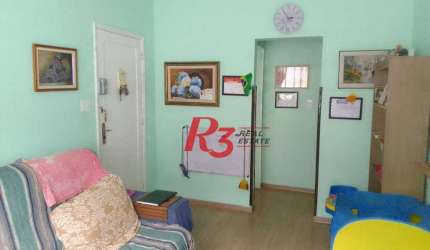 Apartamento à venda, 86 m² por R$ 320.000,00 - Encruzilhada - Santos/SP