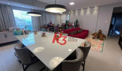 Apartamento à venda, 157 m² por R$ 2.120.000,00 - Embaré - Santos/SP