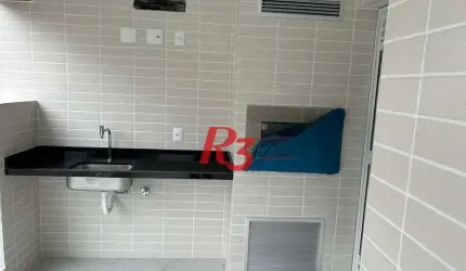 Apartamento à venda, 87 m² por R$ 1.280.000,00 - Gonzaga - Santos/SP