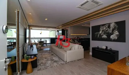 Apartamento à venda, 91 m² por R$ 2.650.000,00 - Aparecida - Santos/SP