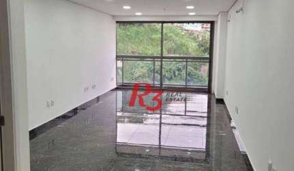 Sala à venda, 42 m² por R$ 250.000,00 - Valongo - Santos/SP