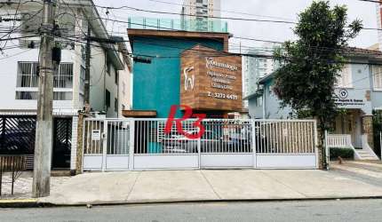 Sobrado com 4 dormitórios para alugar, 236 m² por R$ 18.000,00/mês - Embaré - Santos/SP