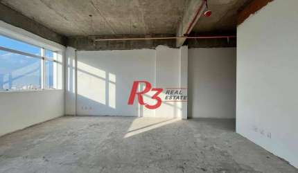 Sala para alugar, 48 m² por R$ 3.202,00/mês - Vila Matias - Santos/SP