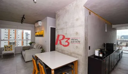 Apartamento à venda, 72 m² por R$ 980.000,00 - Embaré - Santos/SP