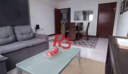 Apartamento com 2 dormitórios, 116 m² - venda por R$ 756.000,00 ou aluguel por R$ 6.500,00/mês - Ponta da Praia - Santos/SP