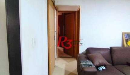 Apartamento à venda, 73 m² por R$ 490.000,00 - Boqueirão - Santos/SP