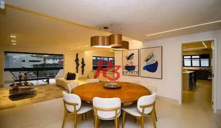 Apartamento à venda, 320 m² por R$ 3.800.000,00 - Boqueirão - Santos/SP