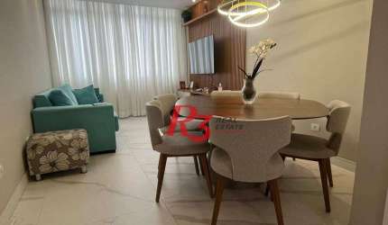 Apartamento à venda, 87 m² por R$ 950.000,00 - Boqueirão - Santos/SP