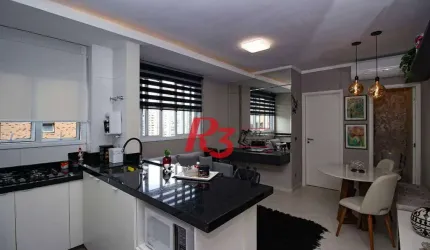 Apartamento à venda, 44 m² por R$ 620.000,00 - Ponta da Praia - Santos/SP