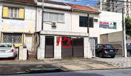 Sobrado com 2 dormitórios, 100 m² - venda por R$ 1.000.000,00 ou aluguel por R$ 7.485,00/mês - Embaré - Santos/SP