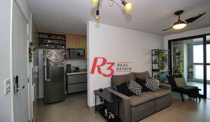 Apartamento à venda, 83 m² por R$ 1.330.000,00 - Boqueirão - Santos/SP