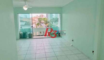 Apartamento à venda, 120 m² por R$ 490.000,00 - Boqueirão - Santos/SP