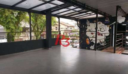 Sobrado para alugar, 195 m² por R$ 11.000,00/mês - Vila Belmiro - Santos/SP