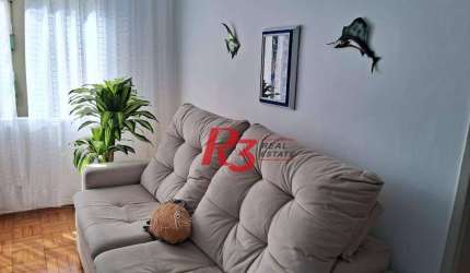 Apartamento à venda, 37 m² por R$ 345.000,00 - Embaré - Santos/SP