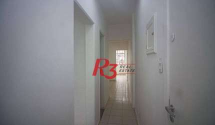 Apartamento com 1 dormitório à venda, 57 m² por R$ 390.000,00 - Ponta da Praia - Santos/SP