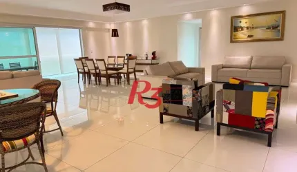 Apartamento, 324 m² - venda por R$ 5.350.000,00 ou aluguel por R$ 29.000,00/mês - Aparecida - Santos/SP