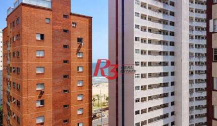 Apartamento com 1 dormitório à venda, 54 m² por R$ 285.000,00 - José Menino - Santos/SP