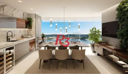 Apartamento com 3 suítes à venda, 163 m² por R$ 2.990.000 - Ponta da Praia - Santos/SP