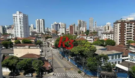 Apartamento com 2 quartos à venda, 85 m² por R$ 799.000 - Boqueirão - Santos/SP