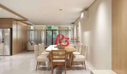 Apartamento à venda, 270 m² por R$ 2.950.000,00 - Boqueirão - Santos/SP
