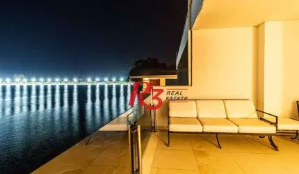 Apartamento Duplex para alugar, 292 m² por R$ 27.360,61/mês - Loteamento João Batista Julião - Guarujá/SP
