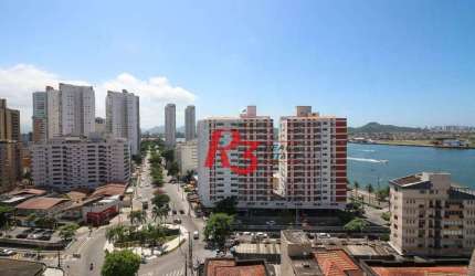 Apartamento com 3 dormitórios à venda, 199 m² por R$ 3.180.000,00 - Ponta da Praia - Santos/SP