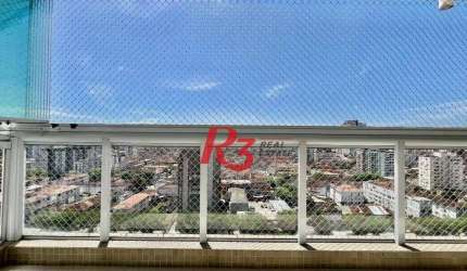 Apartamento com 2 dormitórios à venda, 85 m² por R$ 963.000,00 - Marapé - Santos/SP