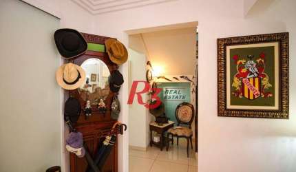Cobertura com 3 dormitórios à venda, 200 m² por R$ 1.600.000,00 - Embaré - Santos/SP