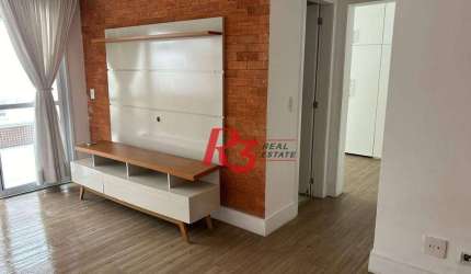 Apartamento Garden  com 2 dormitórios à venda, 111 m² por R$ 950.000 - Gonzaga - Santos/SP